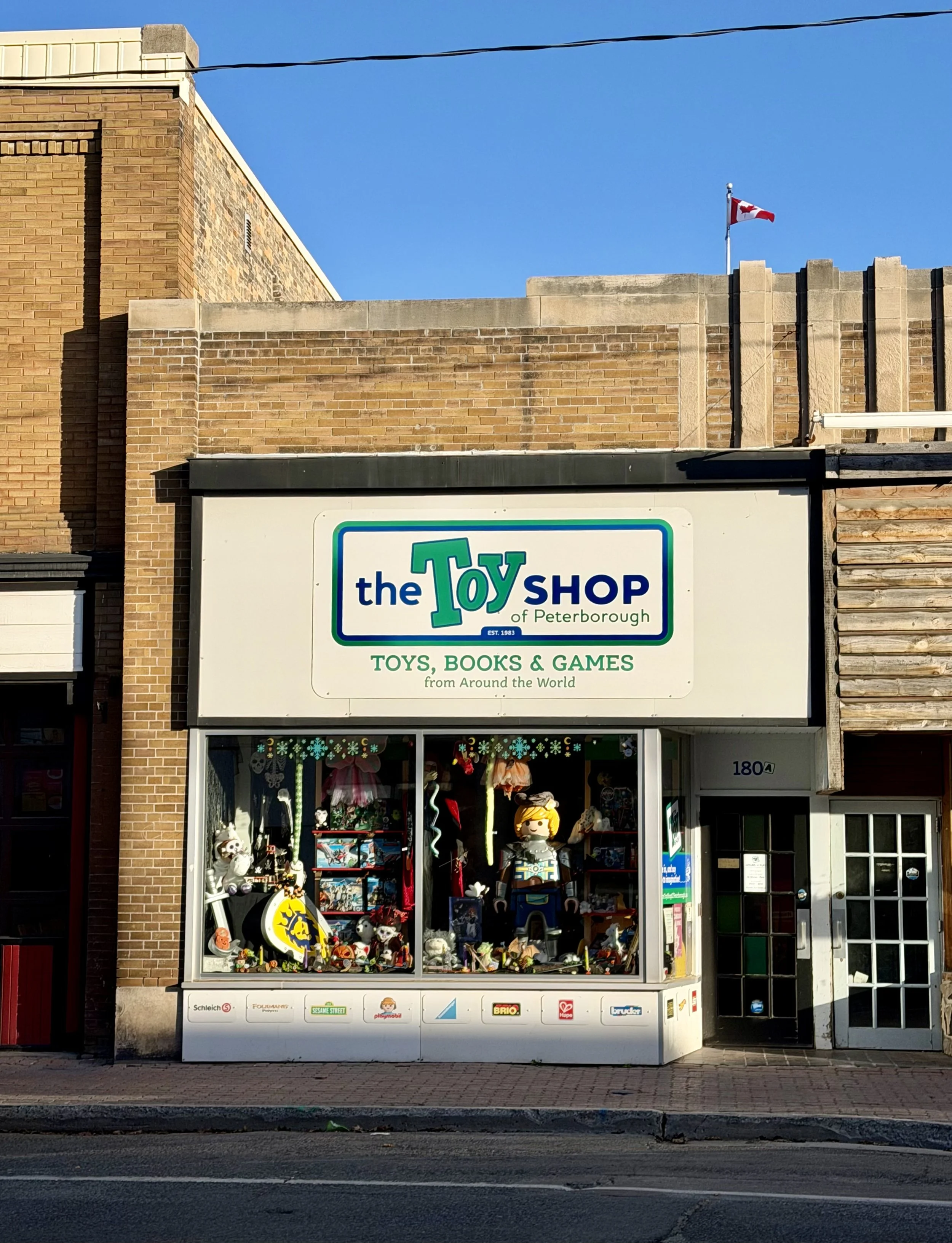 The shop is also celebrating its 43rd anniversary with a distinctly local touch. Peterborough musician Washboard Hank is writing a new jingle for the occasion.
