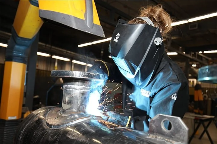 Ten Local Women Facing Employment Barriers Complete Welding Training at Fleming College
