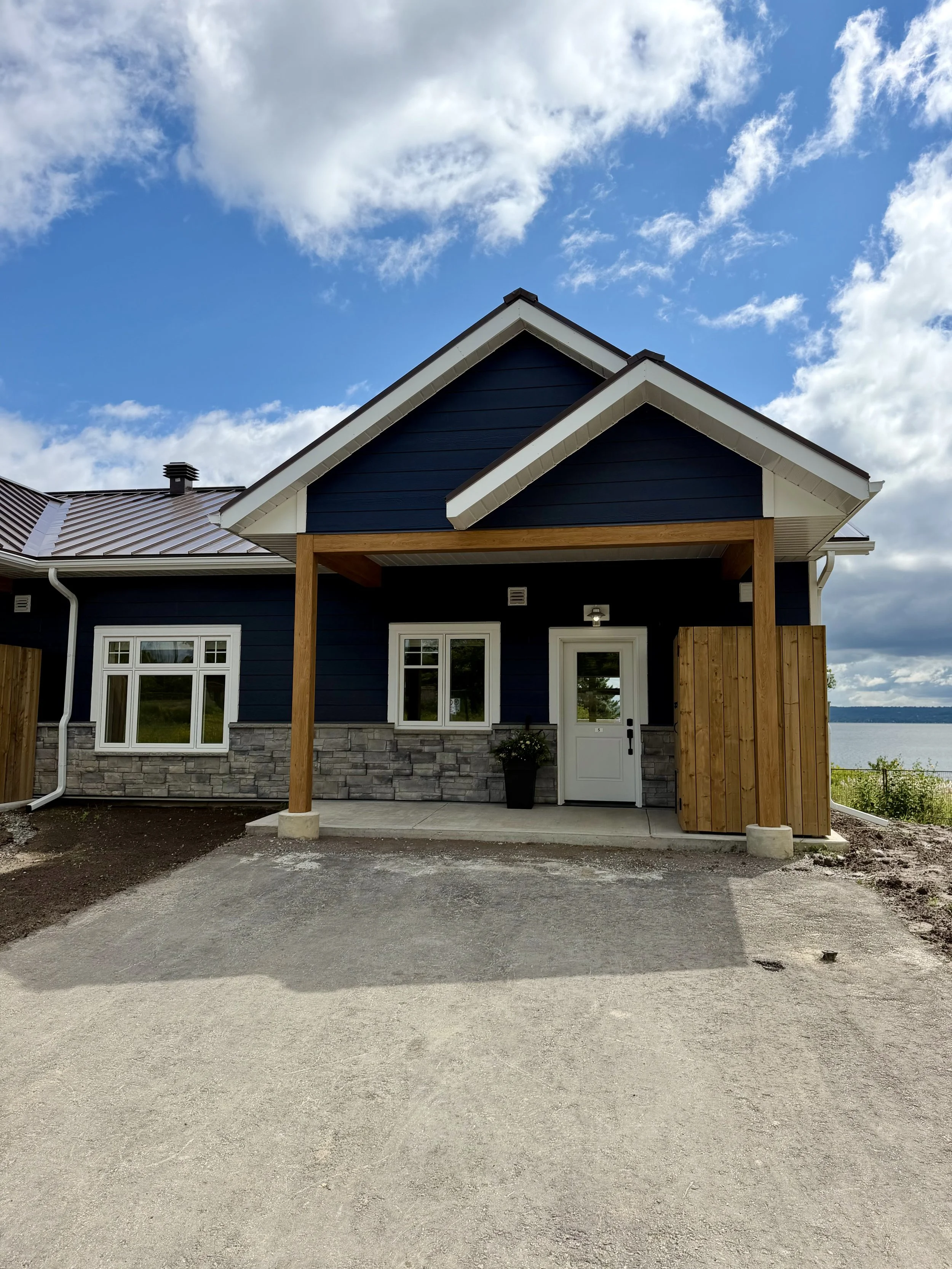 The new homes give Hiawatha elders the opportunity to enjoy lakefront living while remaining connected to their families, friends and community. (Photo by Scott Arnold)