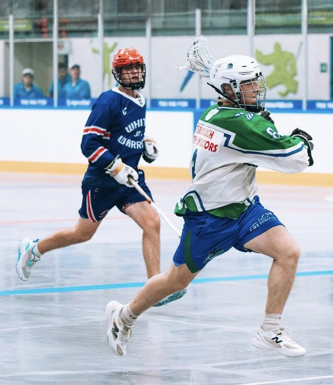 The Peterborough Jr. C Lakers are one win away from advancing after outlasting the Whitby Warriors 11-10 in a back-and-forth Game 3 on Wednesday night at Healthy Planet Arena.