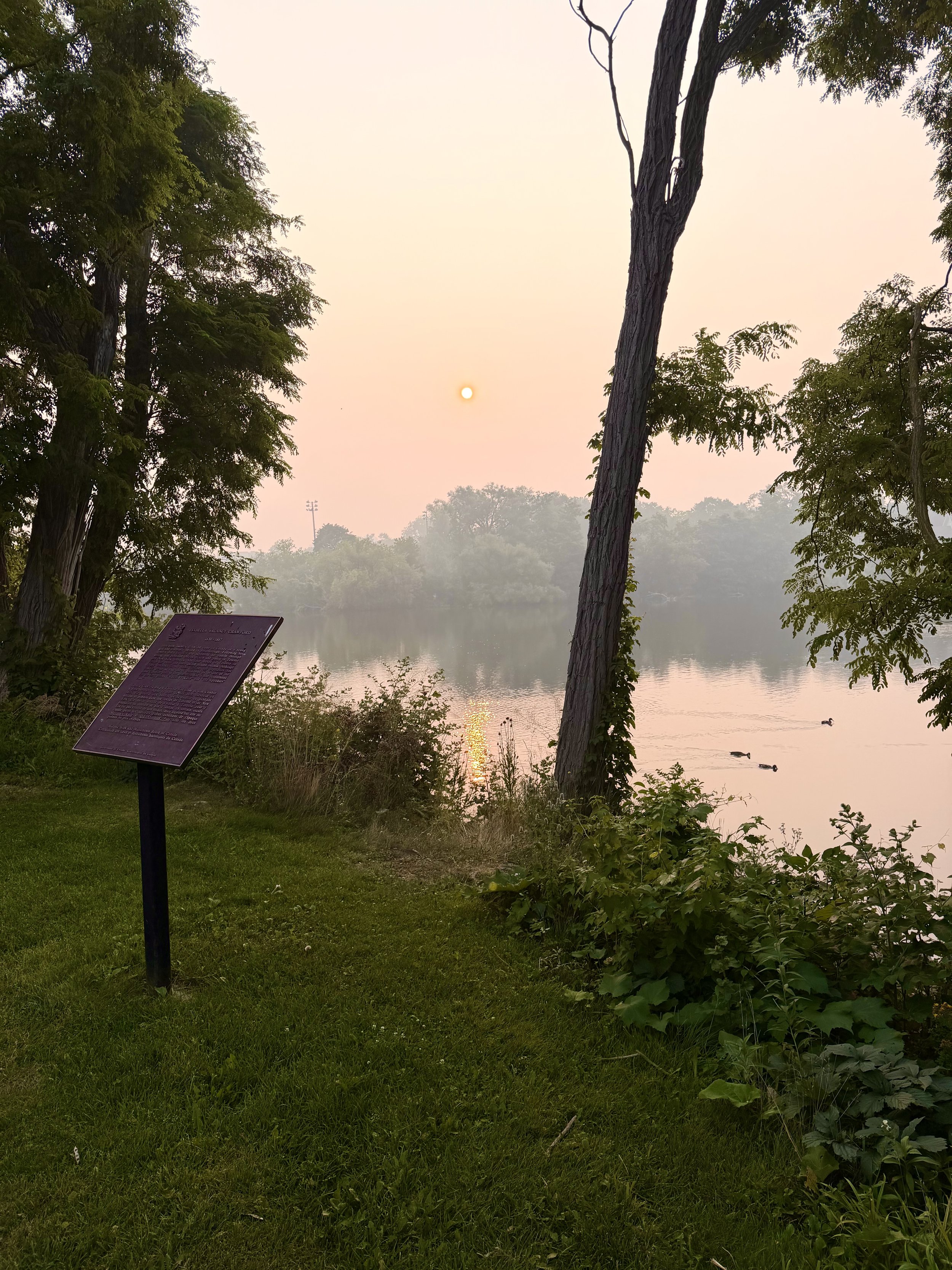 Very poor air quality and reduced visibility are expected while the warning remains in effect.
