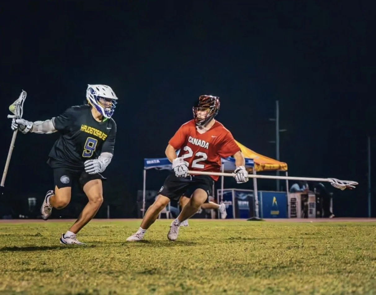 Peterborough natives Owen Hiltz and Wyatt Wiggins have helped Canada reach the Pan-American Men’s Lacrosse Championship final after a pair of dominant wins in Jamaica.