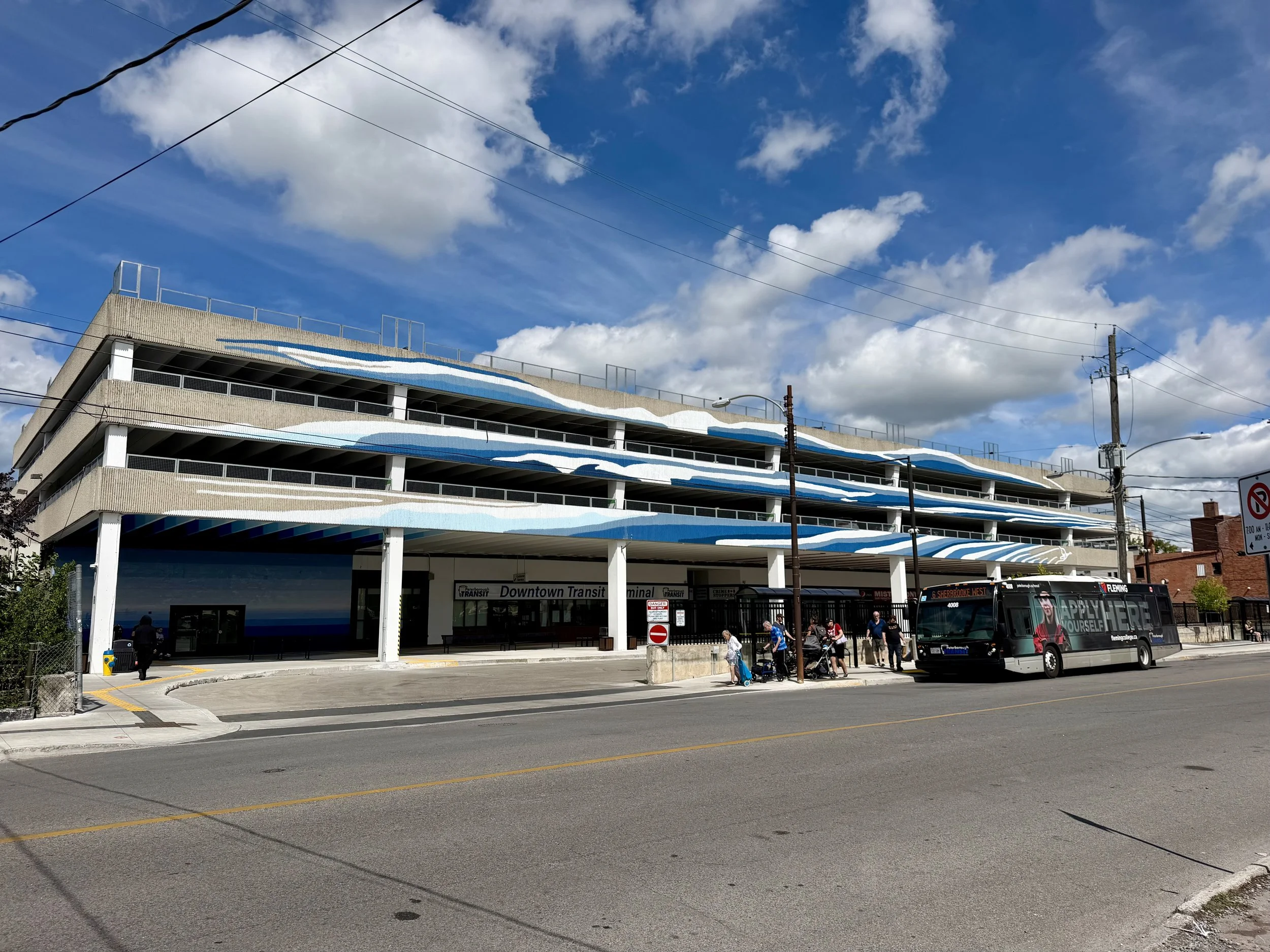 Beyond adding a visual element to the terminal, the public art project was intended to enhance the space through creative expression and community storytelling, bringing art into a place used by thousands of transit riders.