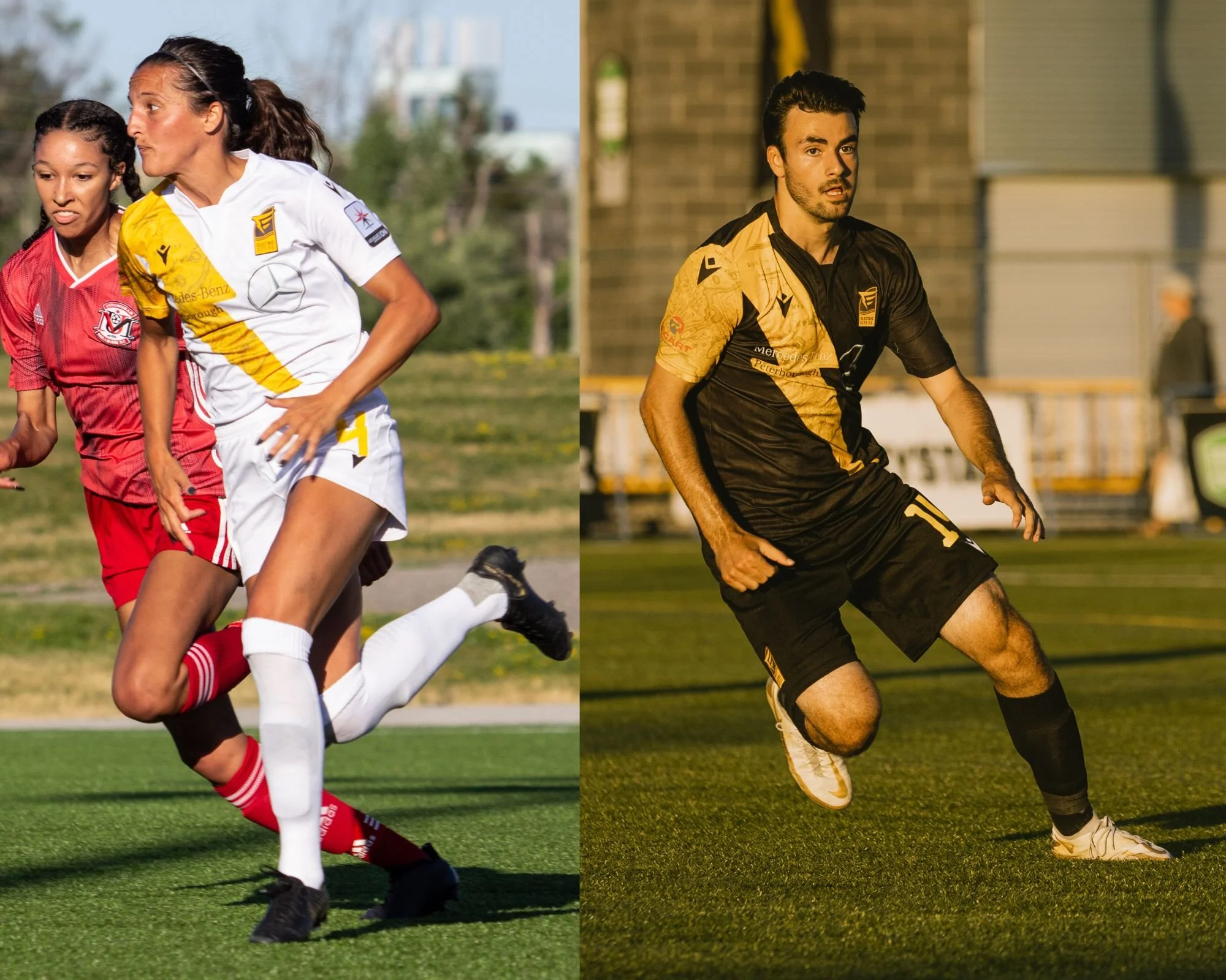 Electric City Football Club ReSign Angelika Mihalopulos and Daniel