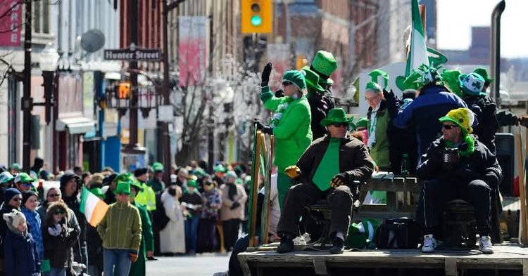 st pattys day 2025 london parade