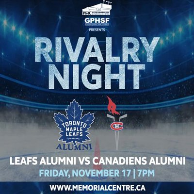 Leafs and Canadiens Alumni Face Off in Rivalry Night at the
