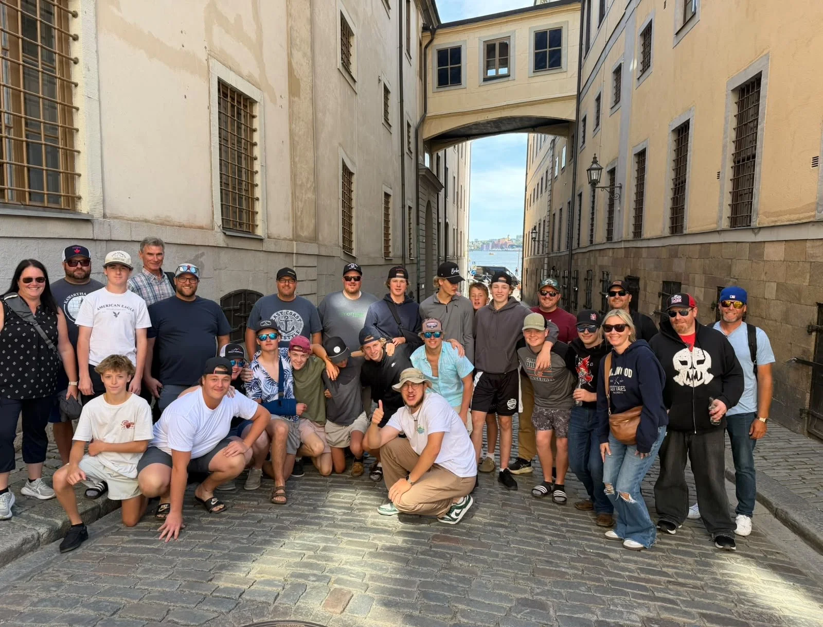 Away from the rink, the players had plenty of opportunities to explore, spend time together and take in the sights during their trip. (Photo courtesy of Tiffany Marchant)