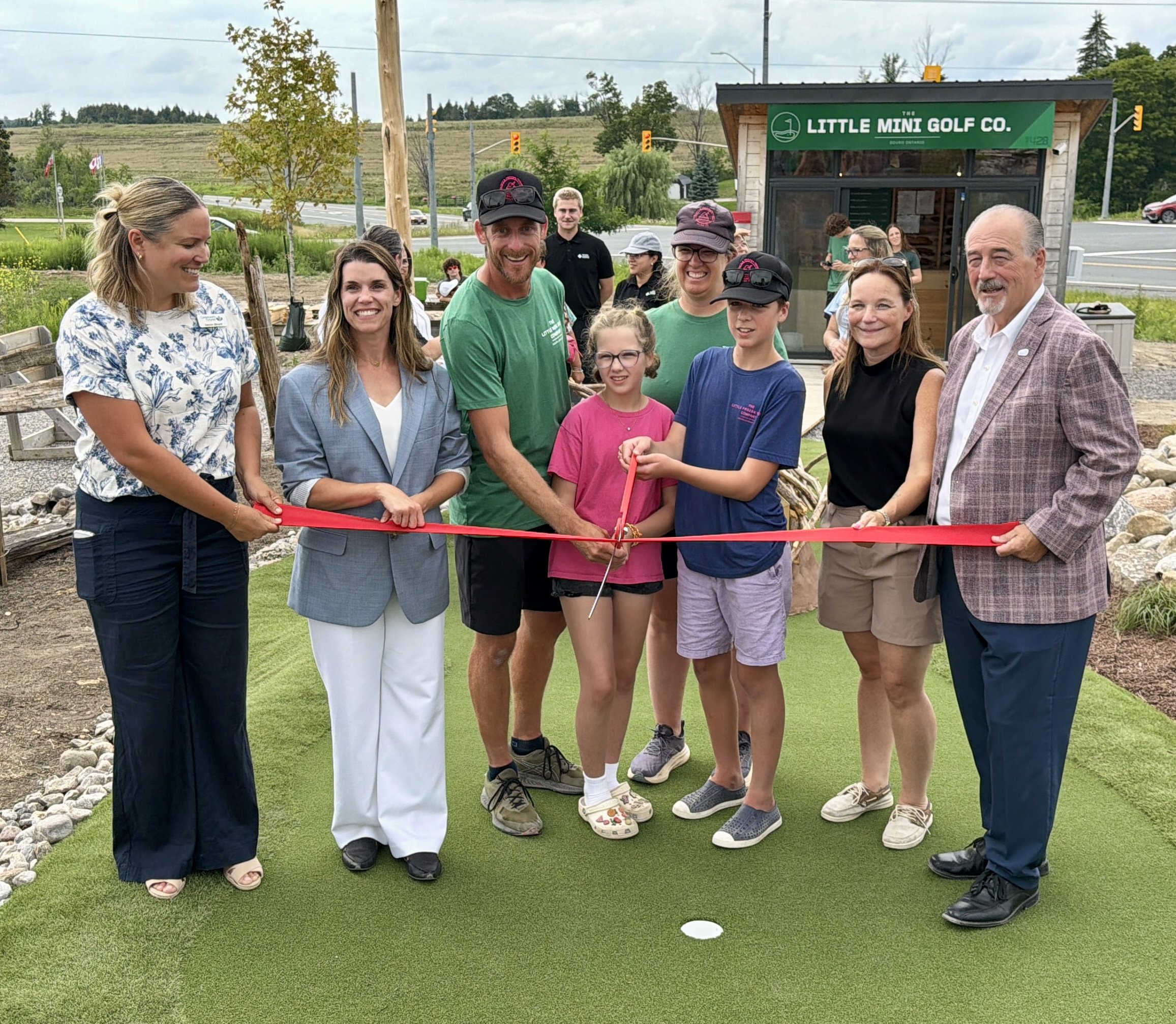 The Little Mini Golf Co. officially opened Thursday in Douro-Dummer, bringing a one-of-a-kind 18-hole course inspired by the places, history and landmarks that make the Peterborough and Kawarthas region unique.