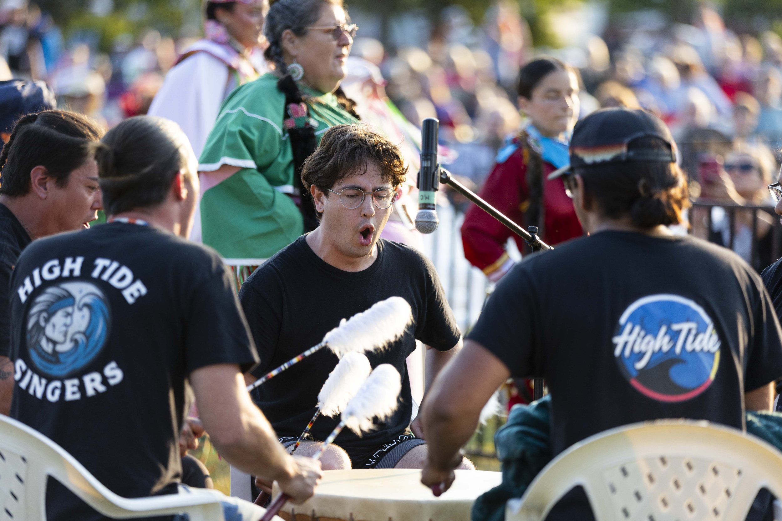 2025 was the first Woven Stories evening, partnered with local Indigenous communities and the Canadian Canoe Museum to bring Indigenous music, culture and ceremony to ptbo Musicfest