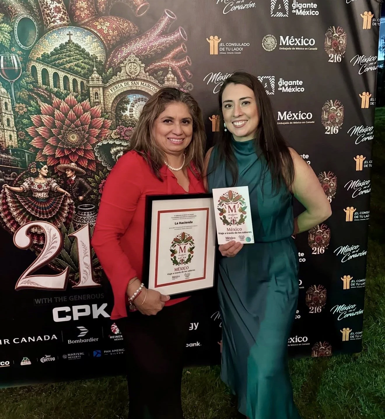 A Peterborough restaurant was honoured with a recognition from the Ambassador of Mexico for its work celebrating authentic Mexican cuisine and culture.