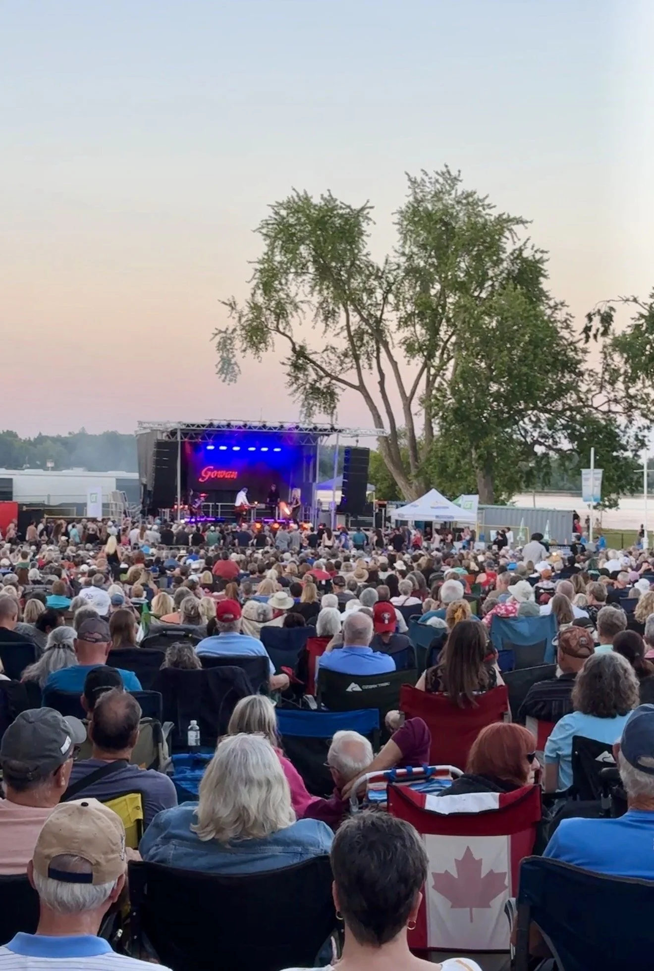 an estimated 10,000 people were in attendance for peterborough musicfest on saturday