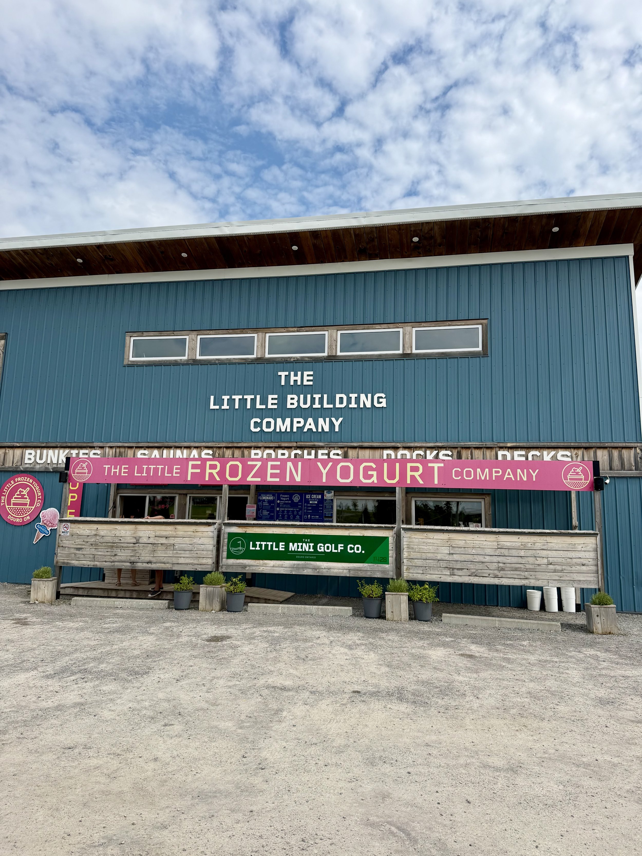 The Little Frozen Yogurt Company helped lay the foundation for the new destination, offering visitors a chance to enjoy frozen treats before or after a round of mini golf