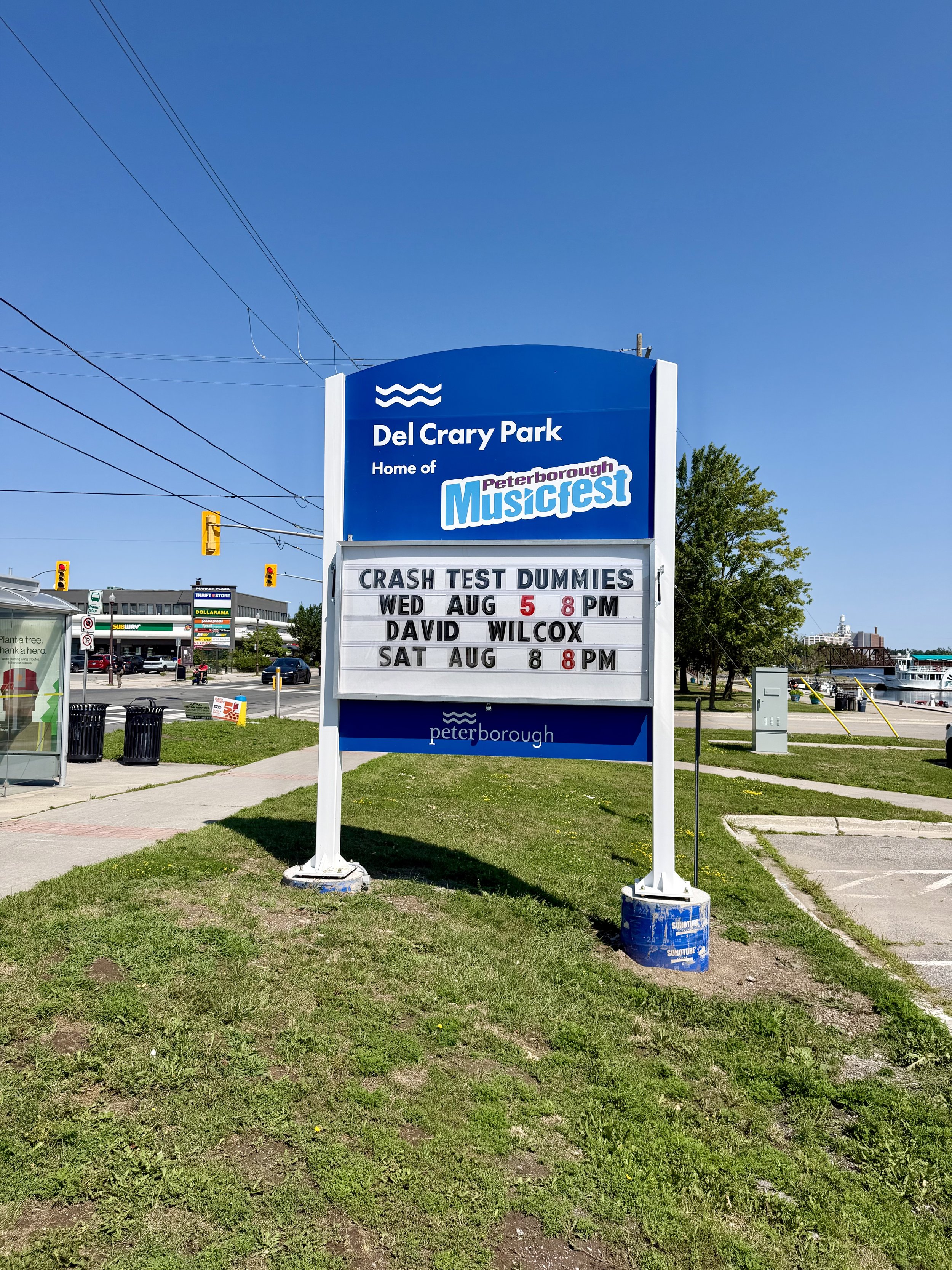 it’s another big week for peterborough musicfest at del crary park with crash test dummies set to headline on wednesday, august 5th, and david wilcox on saturday, august 8