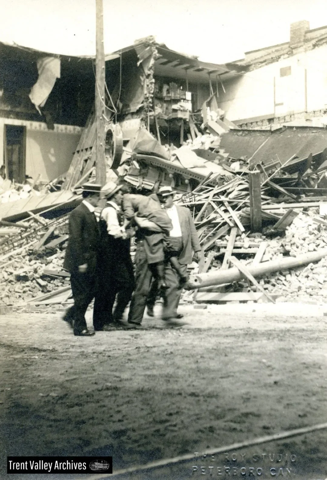 On August 28th, 1913, while the building was undergoing renovations to expand the store, disaster struck.