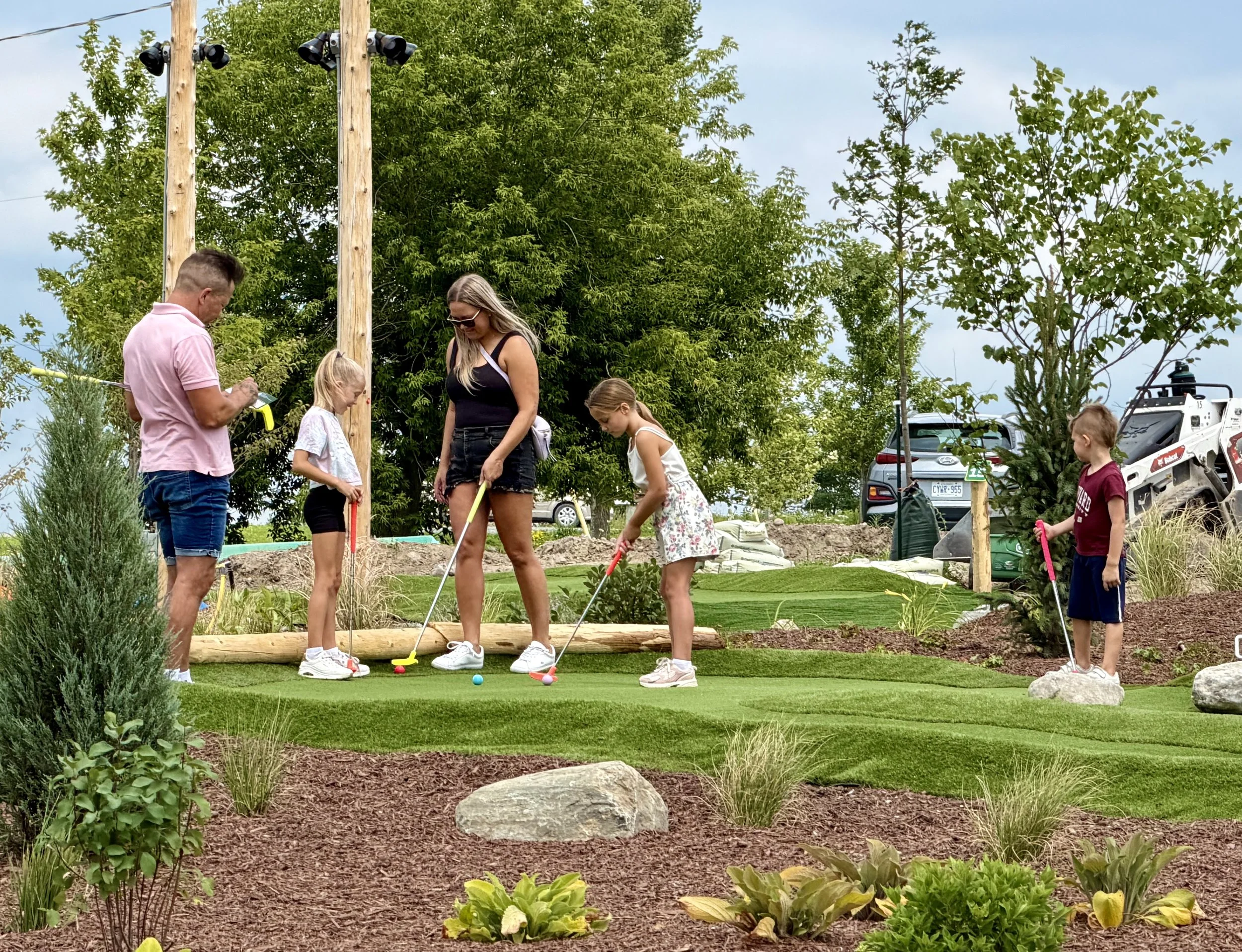 Designed as a place where families, friends, couples and visitors of all ages can come together, The Little Mini Golf Co. offers a new way to spend time outdoors in the Kawarthas.