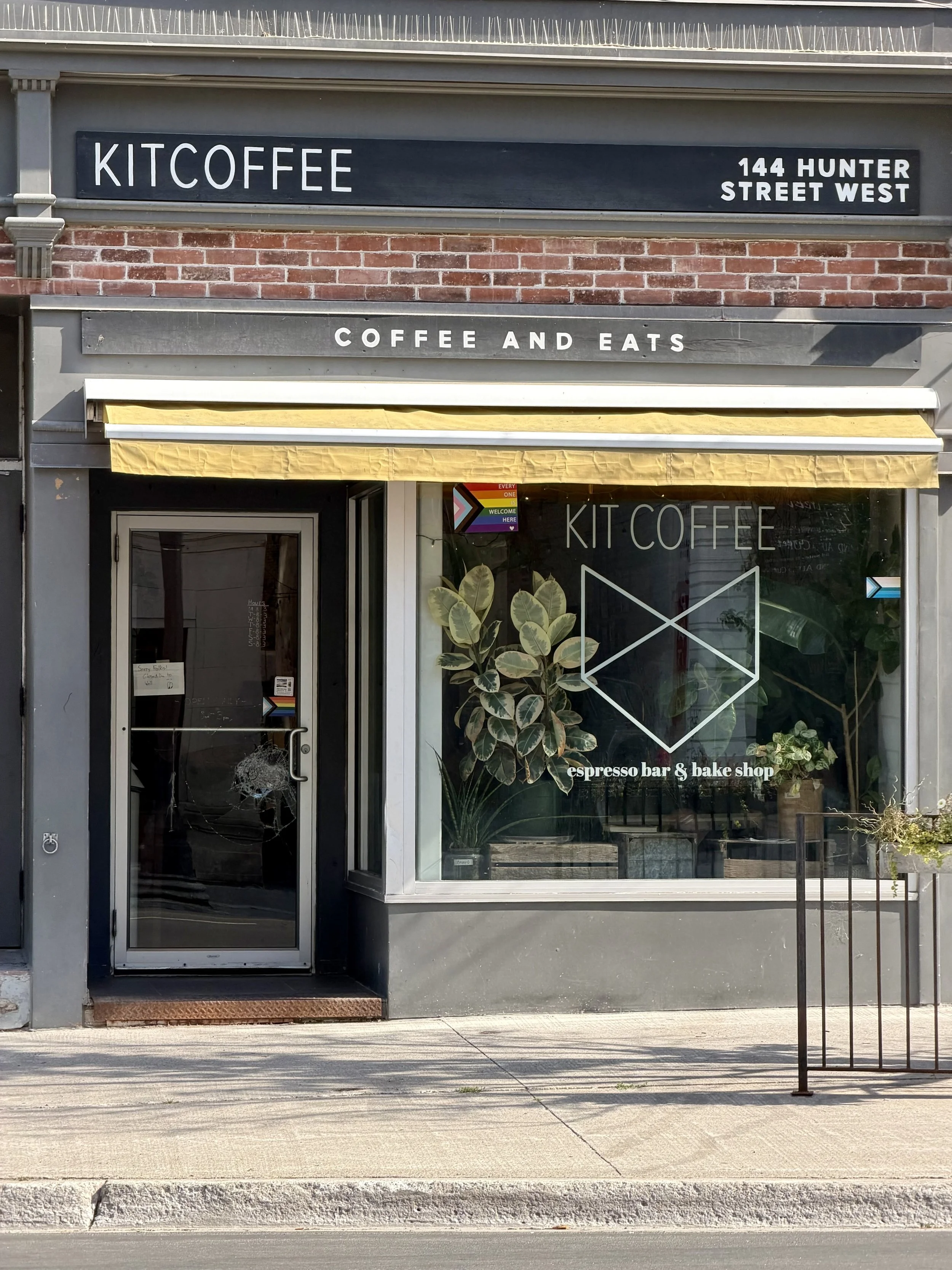 Kit Coffee has been serving customers at its downtown location at 144 Hunter Street West since opening its storefront in 2019 after first operating through the Peterborough Regional Farmers’ Market.