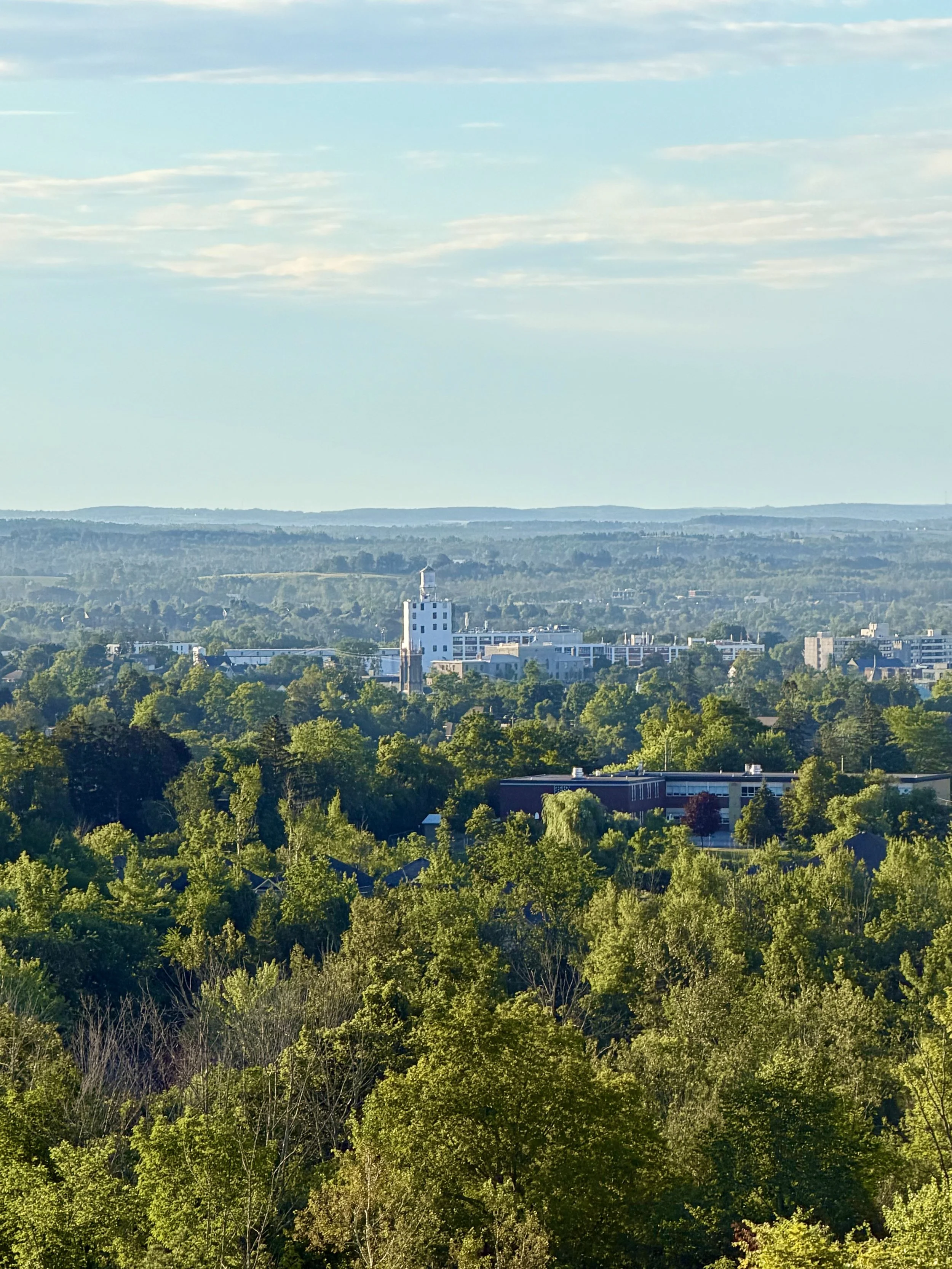 Clear skies returned to Peterborough Friday morning, with wildfire smoke expected to increase later in the day.