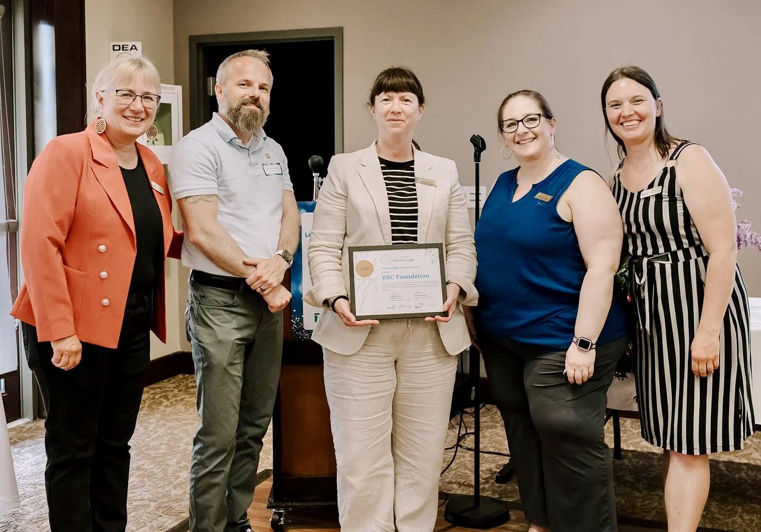 GreenUP is recognizing the RBC Foundation for helping bring a new program to Peterborough that supports small businesses on their sustainability journey.