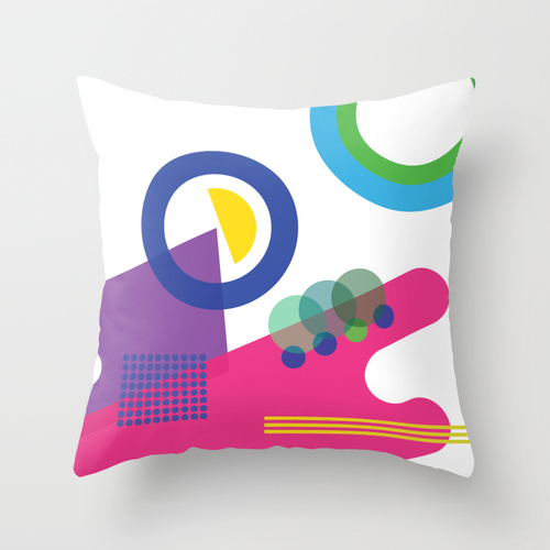 bubblepop 2 - throw pillow