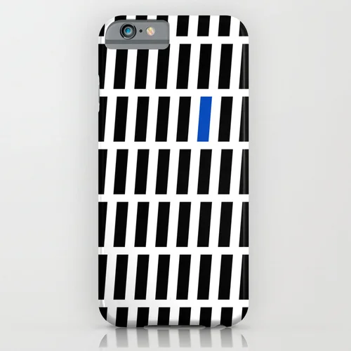 stand in blue - iPhone 6 / 6 plus case