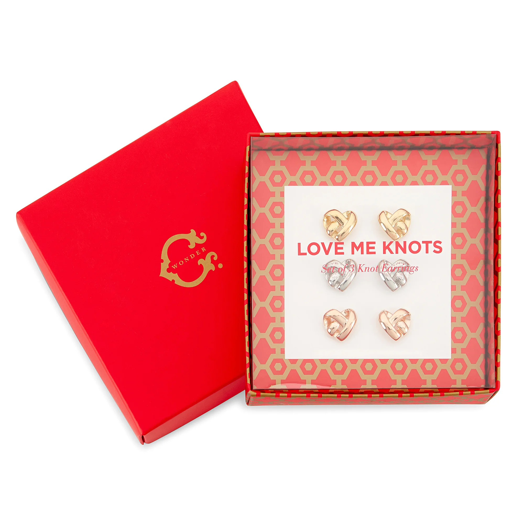 C. Wonder Love Me Knots Earring Gift Box