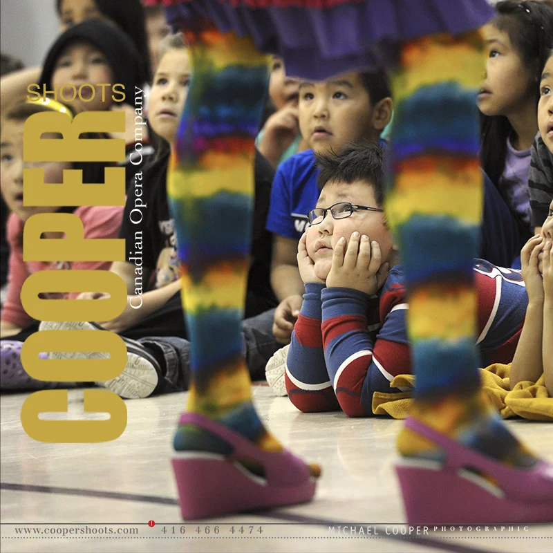 The Canadian Opera Company - Xstrata Ensemble Studio School Tour performance of Cinderella in Nunavik.