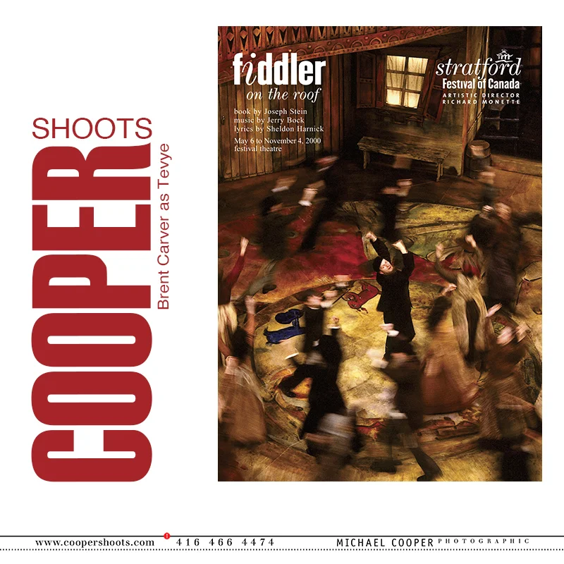Brent Carver - as Tevye, in Stratford Festival's production Fiddler on the Roof