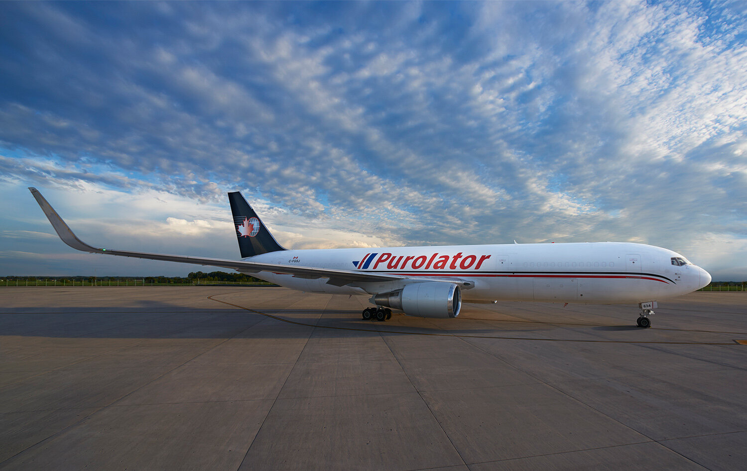 Purolator Airplane