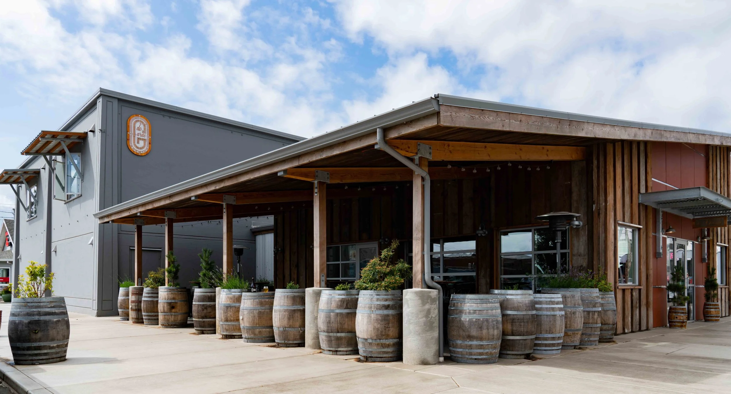 The brand new de Garde brewery and tasting room