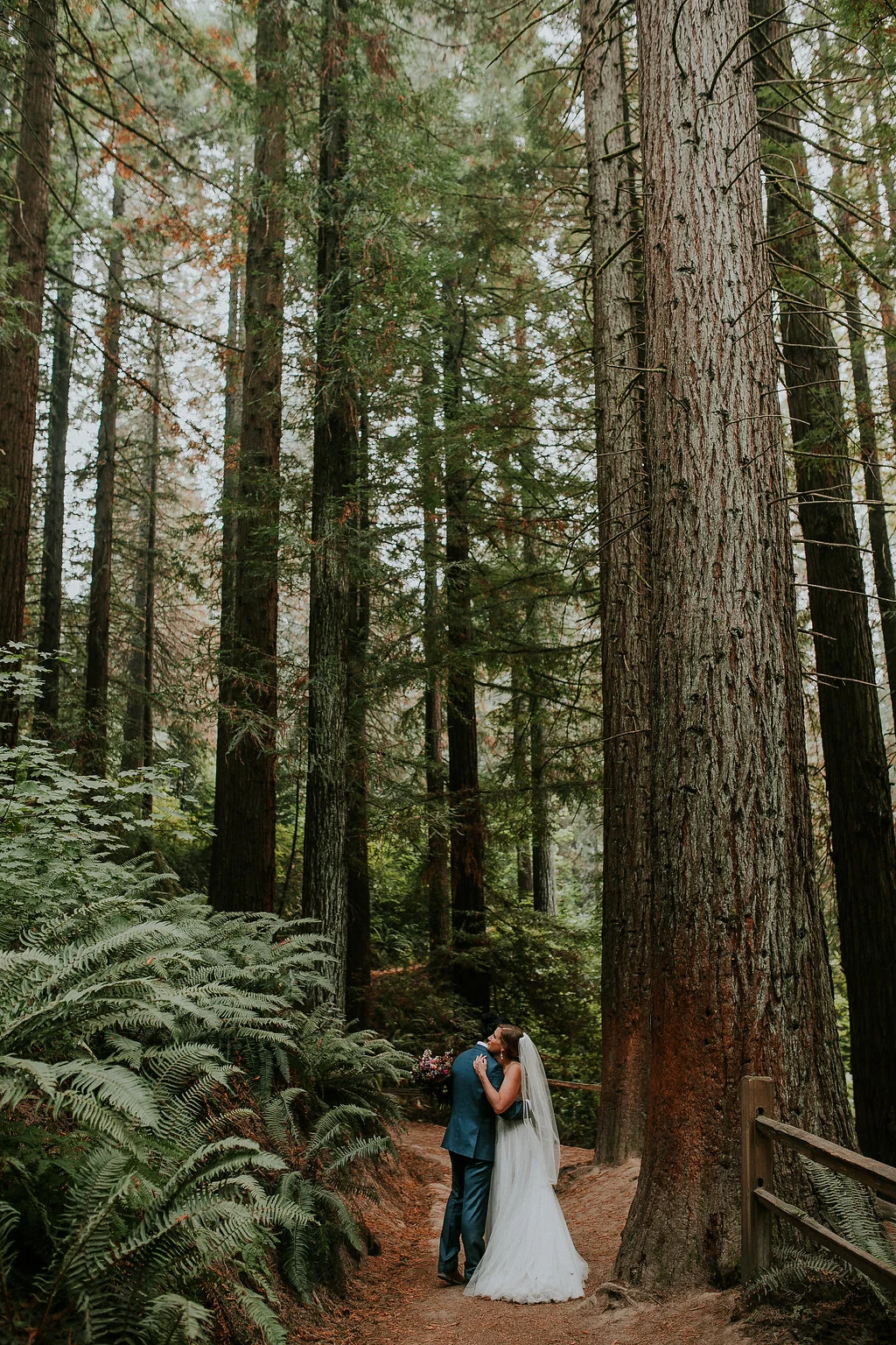 Portland, Oregon wedding at Hoyt Arboretum