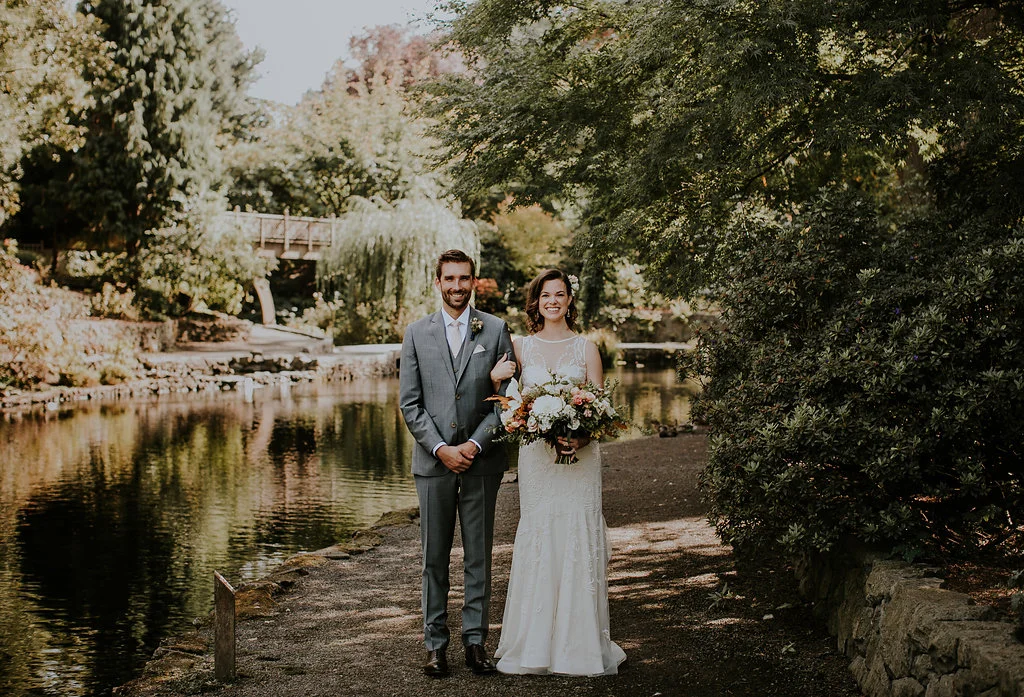 outdoor wedding flowers in Portland Oregon