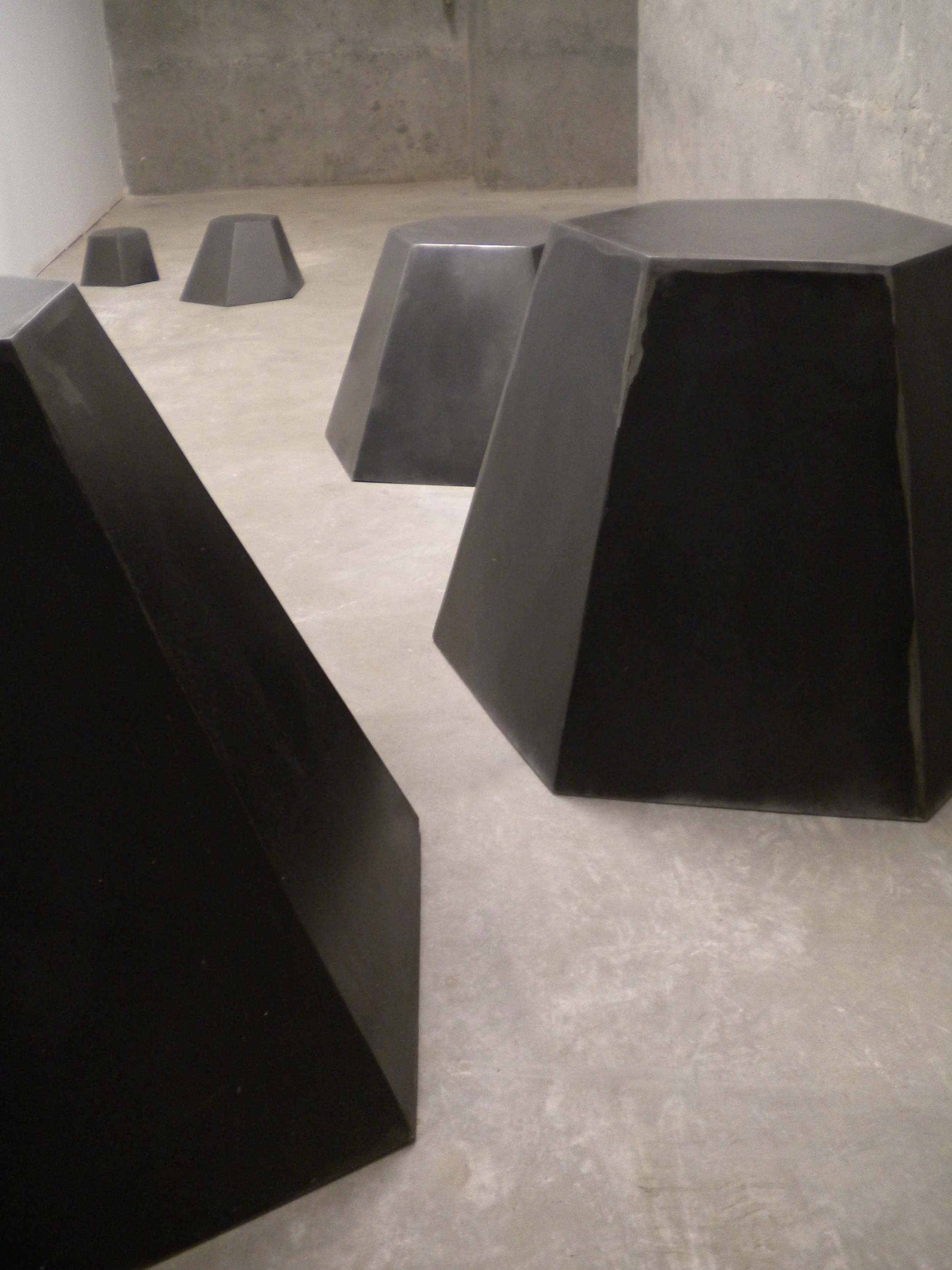   Strand.    Dimensions variable. Fabricated steel. 