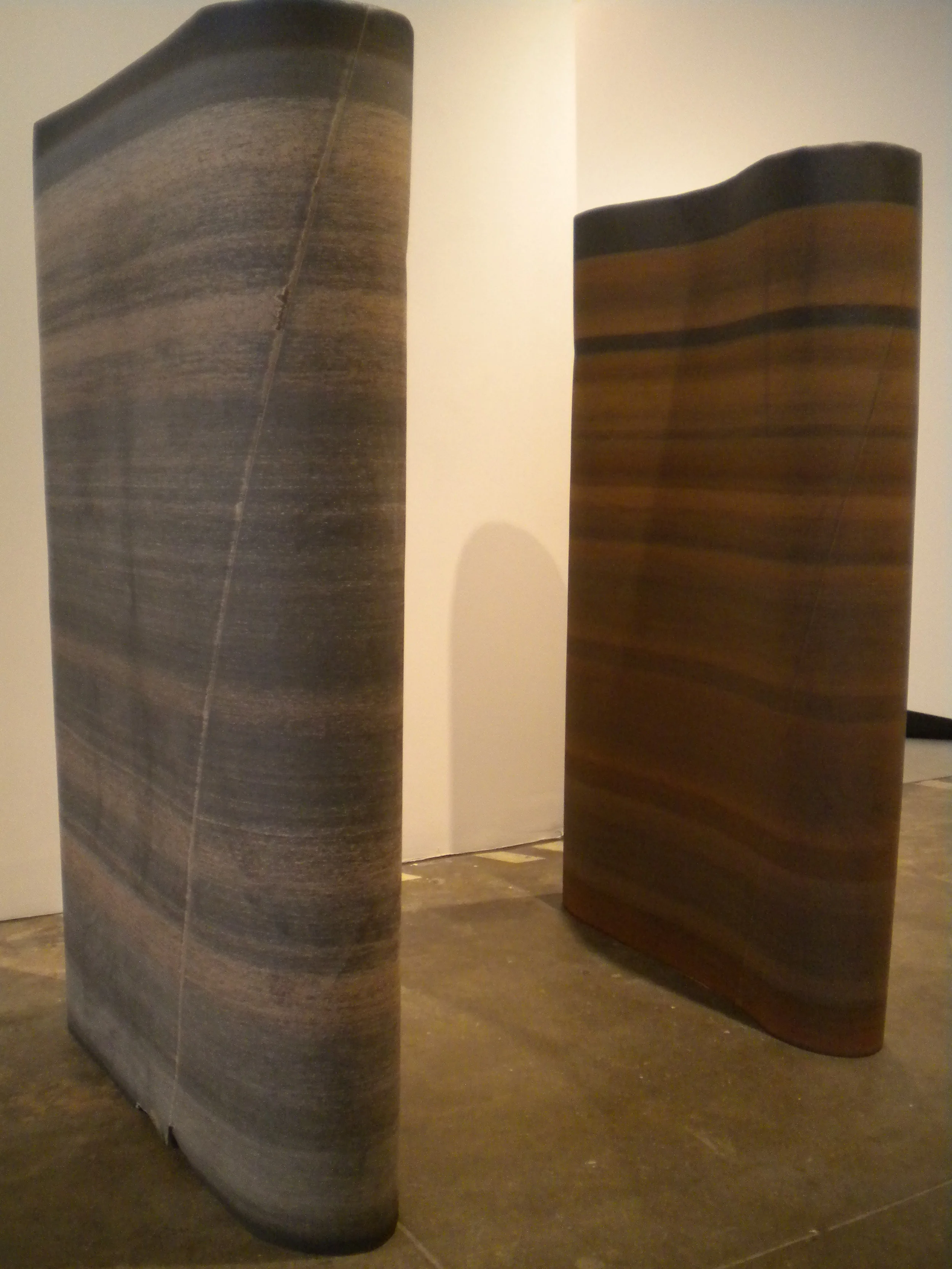   GRIT 120, 160, 180.  Each 48” 32”.   Sanding belts from an industrial wood sander.  