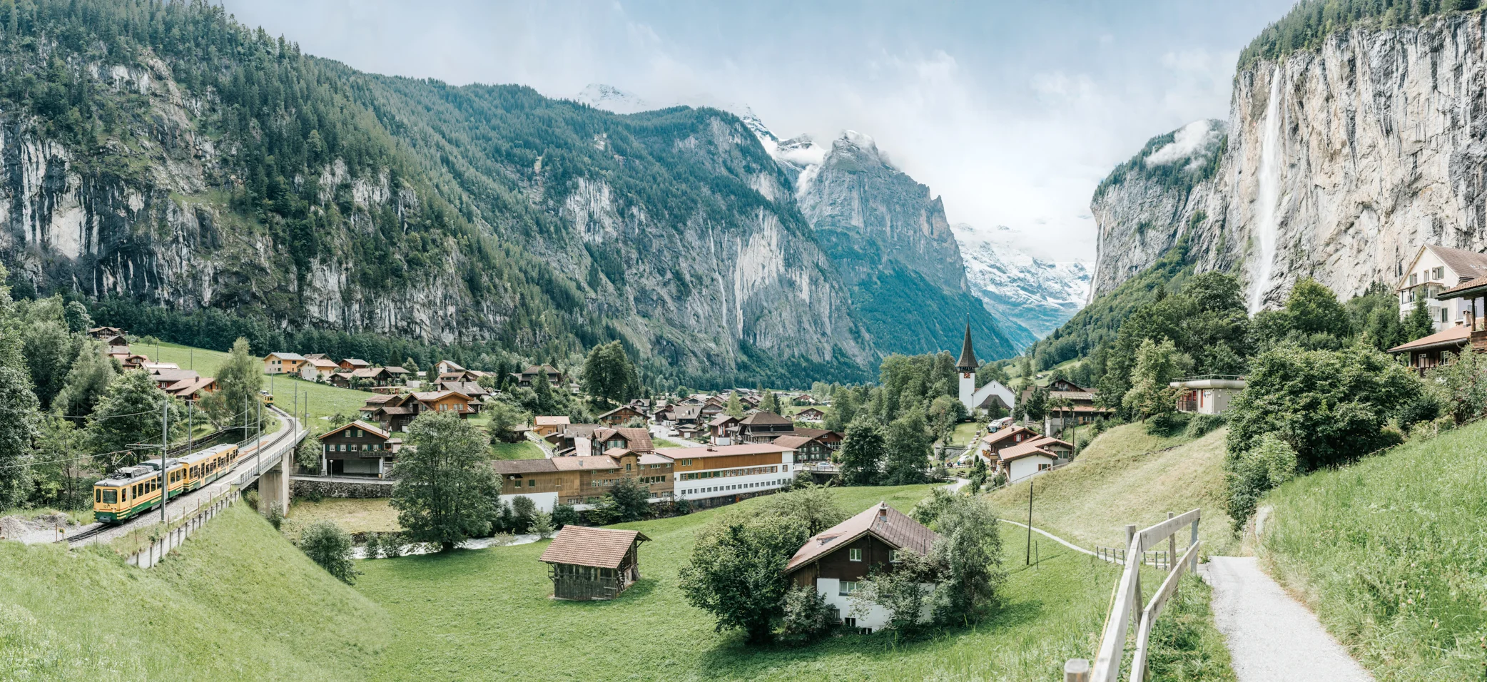 Lauterbrunnen Valley.