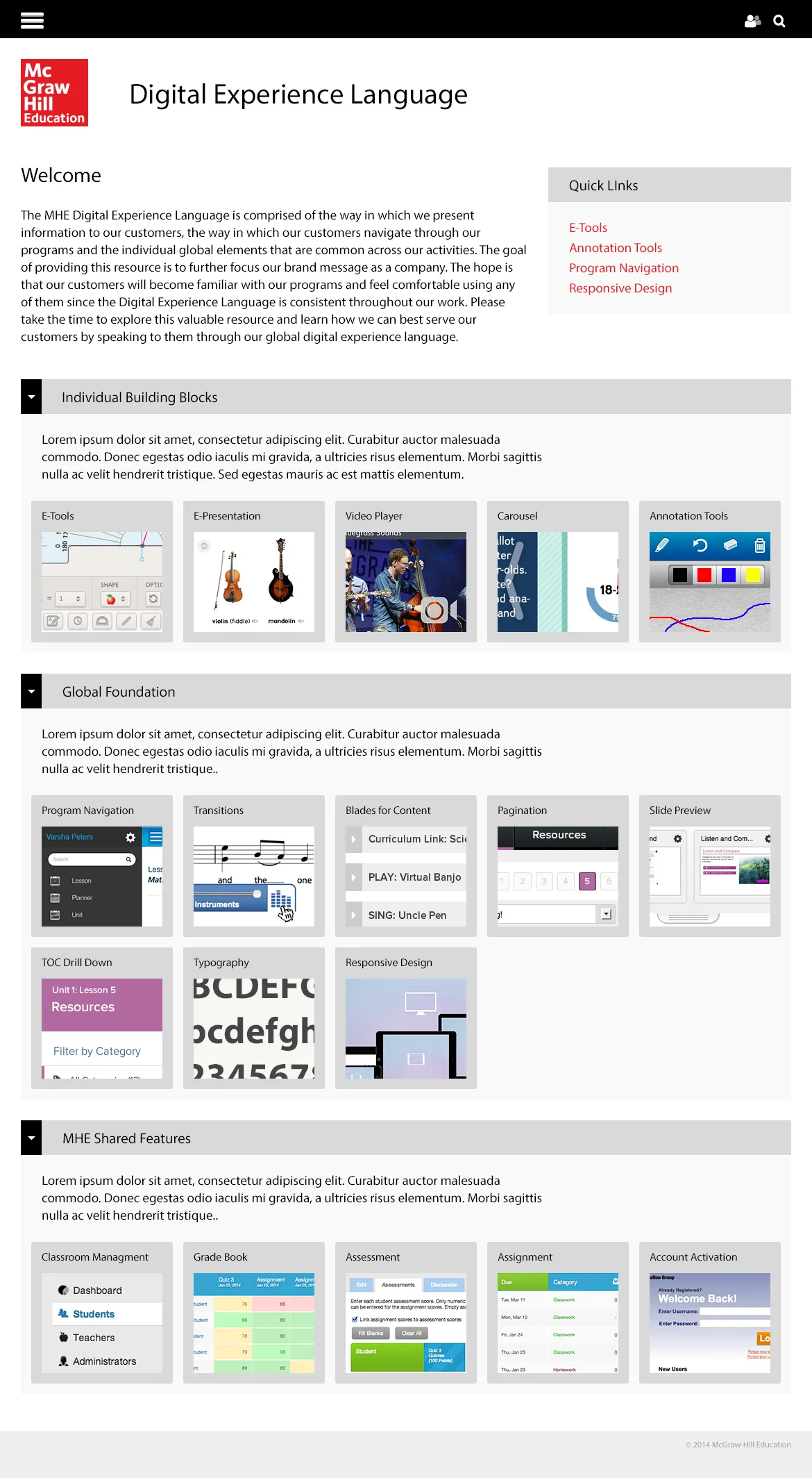 Digital Experience Language Guide