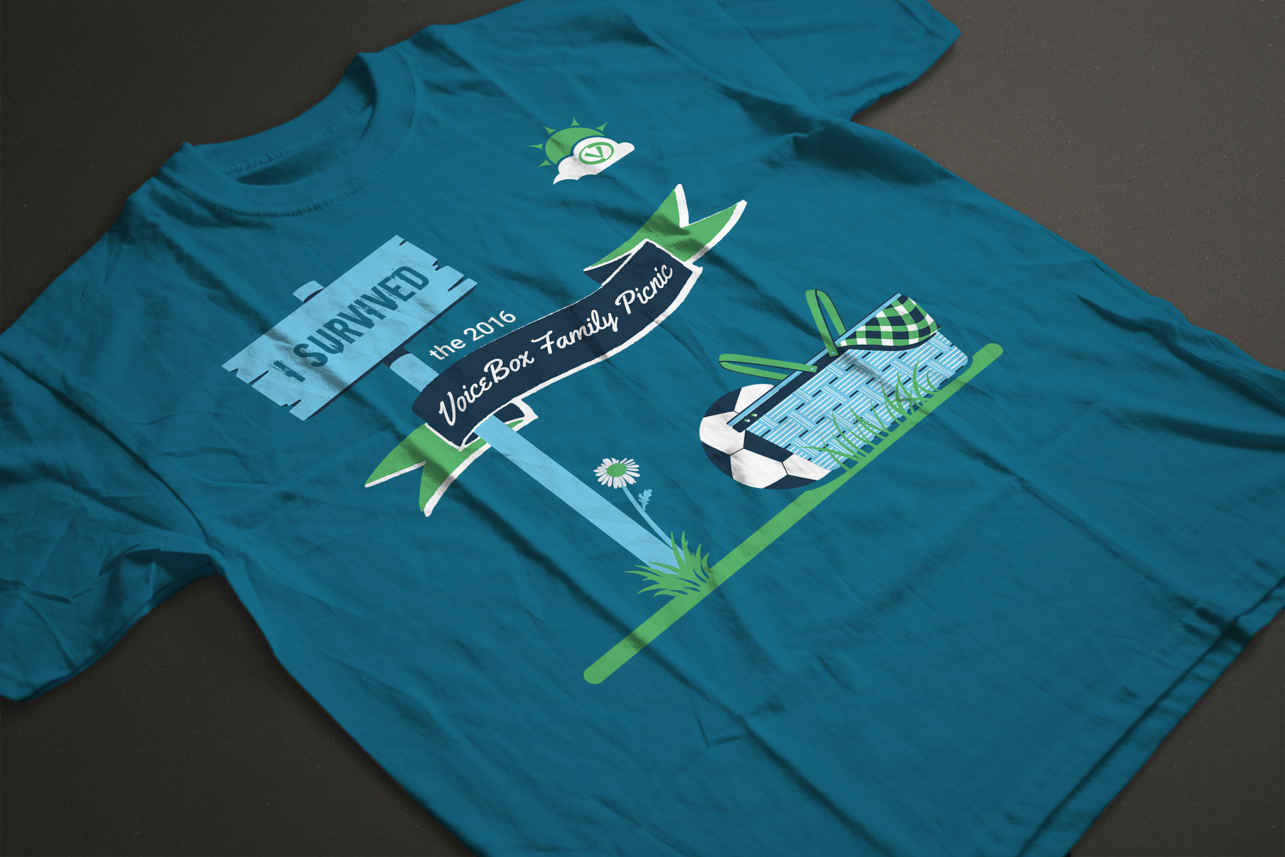 Summer Picnic T-Shirt Mockup