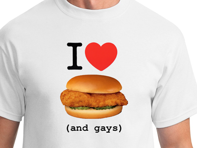 (via Dribbble - Chick Fil Gay by Brian Simpson)