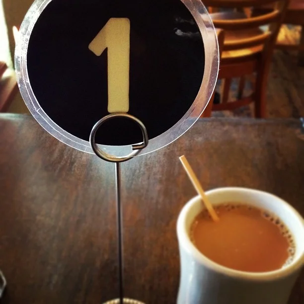 Naturally. (Taken with Instagram at Austin Java)