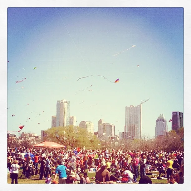 Taken with Instagram at Zilker Park Kite Festival