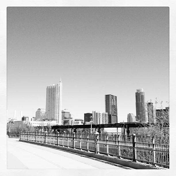 ATX (Taken with Instagram at Lamar Pedestrian Bridge)