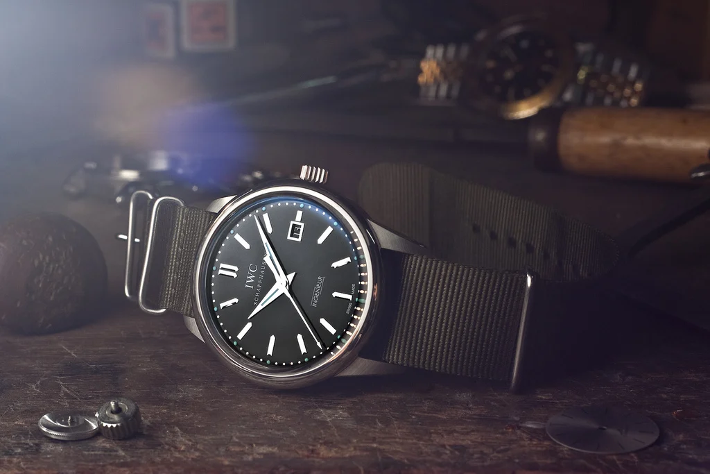 anchordivision:

IWC - Ingenieur (Vintage) // History
No other watch from IWC has cemented the company’s reputation for technical expertise as strongly as the first Ingenieur, launched in 1955 with an IWC automatic movement housed in a soft-iron inn…