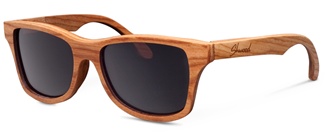 Handcrafted all wood sunglasses by Shwood.