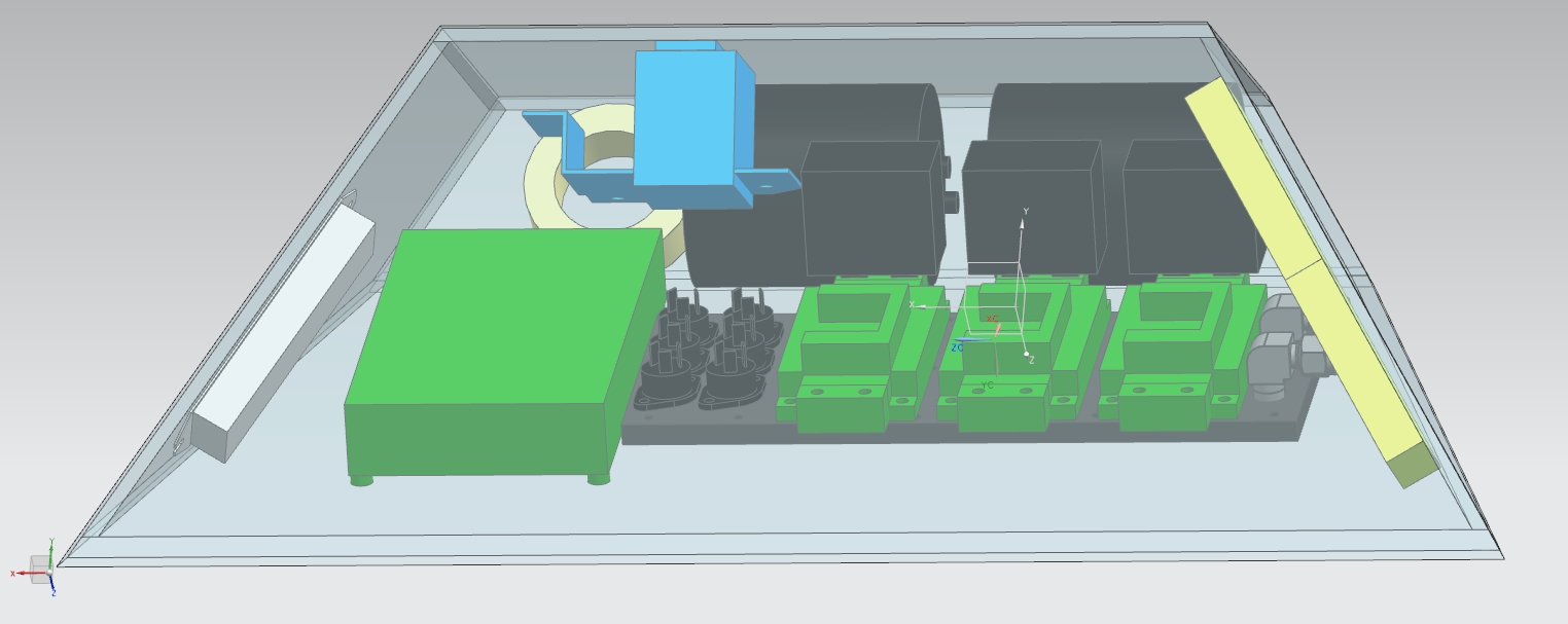 Repackaged A1000 motor drive - front view