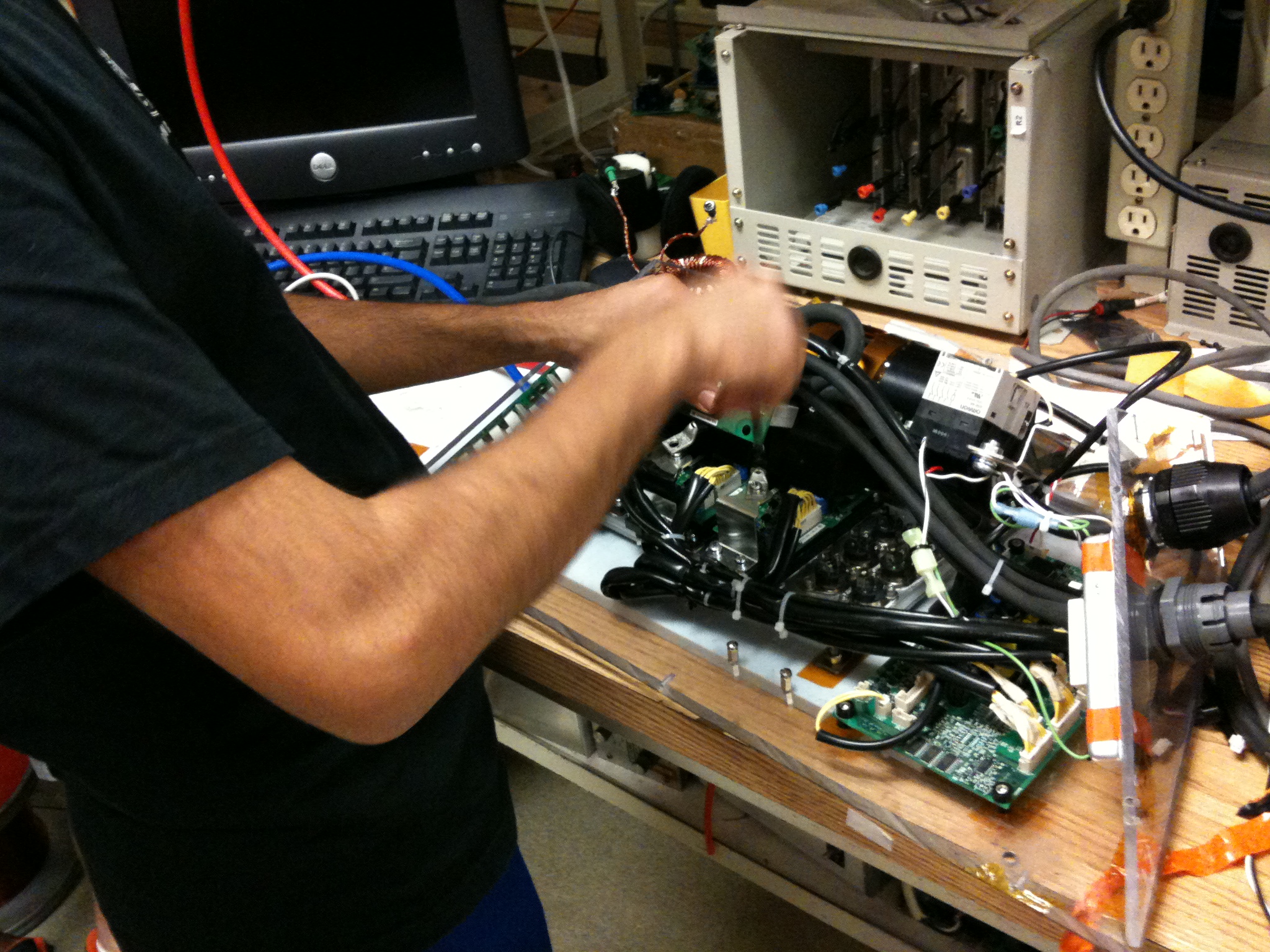  Working on the A1000 motor drive 