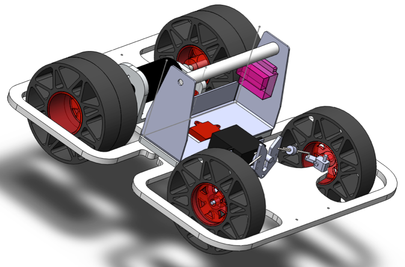  ​CAD view of entire car 