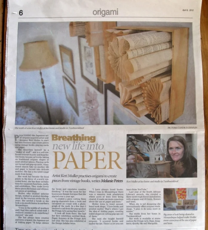 Weekend Argus - April 2012