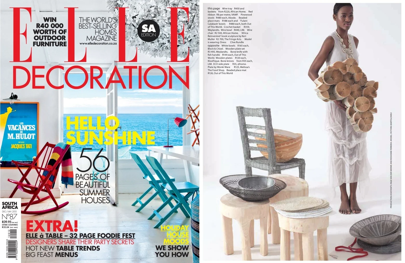 Elle Deco - Dec 2012