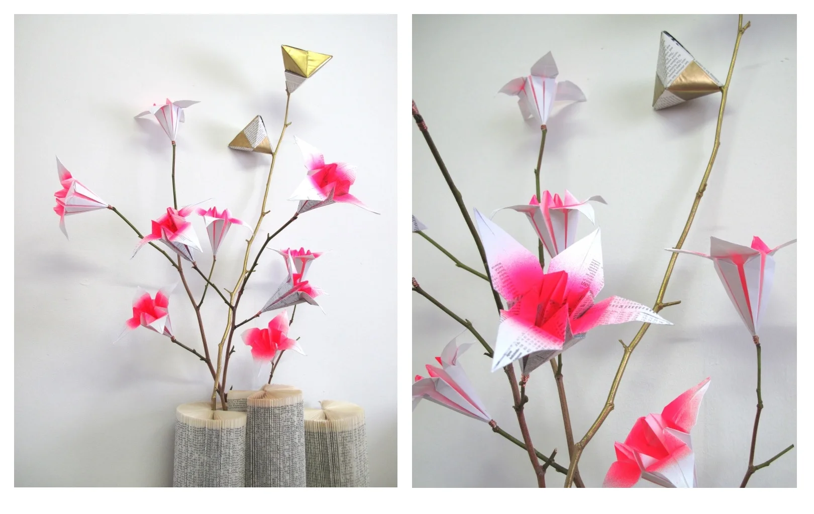 Origam Lily branchs