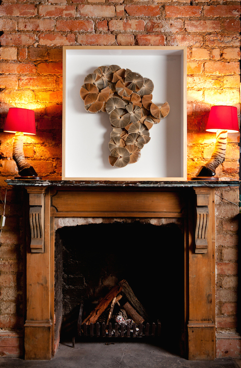 Africa Reinvented (Framed medium size) made by Keri Muller (simpleintrigue.com)