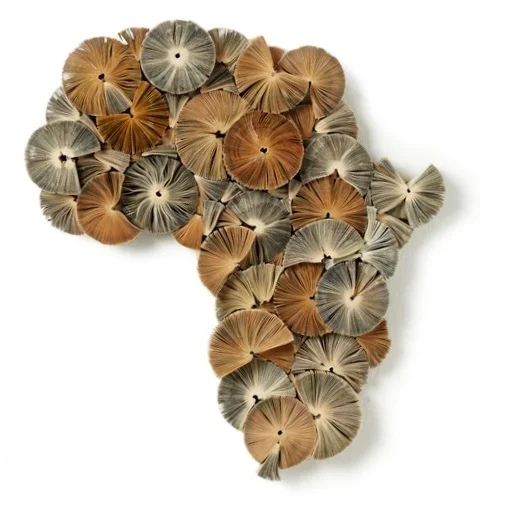 Africa Reinvented - Large Size 80cm x 70cm x 12cm - Made by Keri Muller simpleintrigue.com